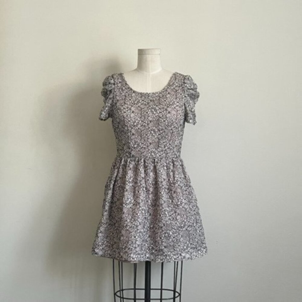 EUC Short Romantic Lace Dress